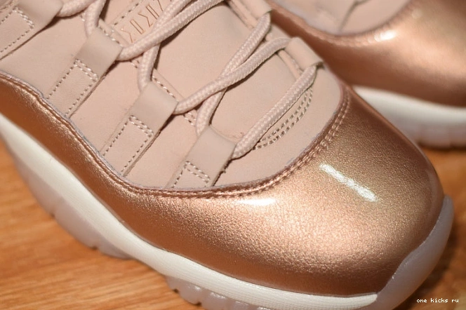 Cheap GS Air Jordan AH7860-105 Gold Rose Low 11 0812